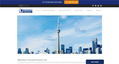 Desktop Screenshot of insurancetoronto.com